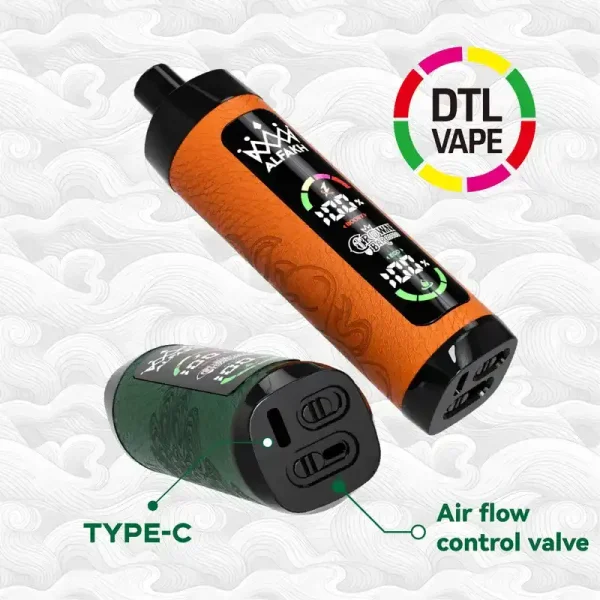 Al Fakher Crown Bar 20K (20000) Puffs 30ML E-liquid LCD Screen Leather Wrap 850mAh Type-C Battery Disposable Vape 2 Al Fakher Crown Bar 20K (20000) Puffs 30ML E-liquid LCD Screen Leather Wrap 850mAh Type-C Battery Disposable Vape vape-site.com