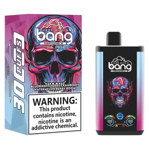 Bang 30K (30000) Puffs PRO Dual Flavor Screen Display 36ml E-liquid 0% 2% 3% 5% Nicotine Disposable Vape 4 Bang 30K(30000) Puffs PRO Dual Flavor Screen Display 36ml E-liquid 0% 2% 3% 5% Nicotine Disposable Vape