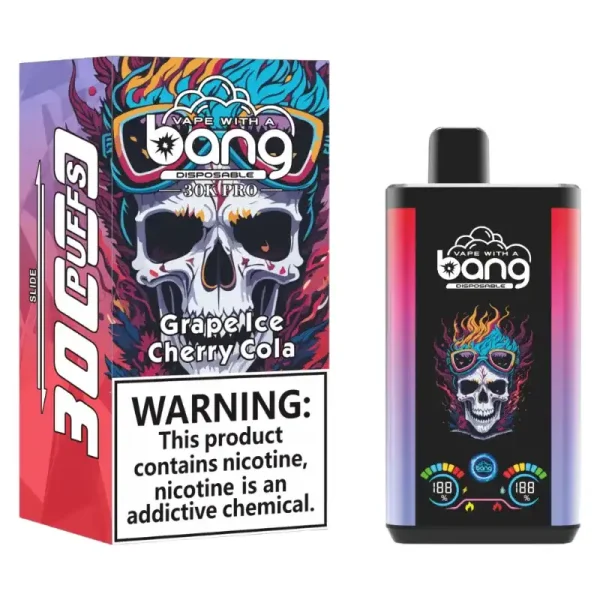 Bang 30K (30000) Puffs PRO Dual Flavor Screen Display 36ml E-liquid 0% 2% 3% 5% Nicotine Disposable Vape 14 Bang 30K(30000) Puffs PRO Dual Flavor Screen Display 36ml E-liquid 0% 2% 3% 5% Nicotine Disposable Vape