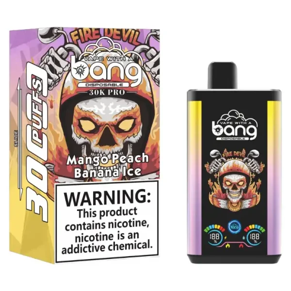 Bang 30K (30000) Puffs PRO Dual Flavor Screen Display 36ml E-liquid 0% 2% 3% 5% Nicotine Disposable Vape 12 Bang 30K(30000) Puffs PRO Dual Flavor Screen Display 36ml E-liquid 0% 2% 3% 5% Nicotine Disposable Vape