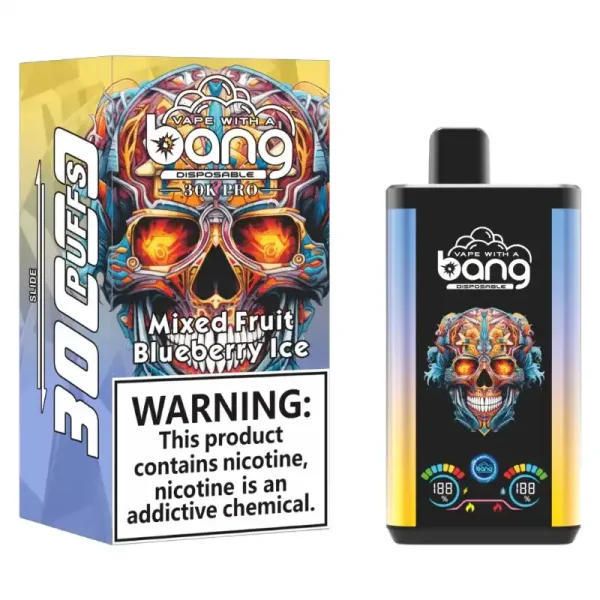 Bang 30K (30000) Puffs PRO Dual Flavor Screen Display 36ml E-liquid 0% 2% 3% 5% Nicotine Disposable Vape 11 Bang 30K(30000) Puffs PRO Dual Flavor Screen Display 36ml E-liquid 0% 2% 3% 5% Nicotine Disposable Vape
