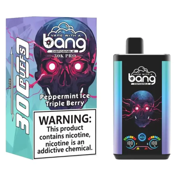 Bang 30K (30000) Puffs PRO Dual Flavor Screen Display 36ml E-liquid 0% 2% 3% 5% Nicotine Disposable Vape 9 Bang 30K(30000) Puffs PRO Dual Flavor Screen Display 36ml E-liquid 0% 2% 3% 5% Nicotine Disposable Vape