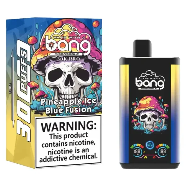 Bang 30K (30000) Puffs PRO Dual Flavor Screen Display 36ml E-liquid 0% 2% 3% 5% Nicotine Disposable Vape 8 Bang 30K(30000) Puffs PRO Dual Flavor Screen Display 36ml E-liquid 0% 2% 3% 5% Nicotine Disposable Vape