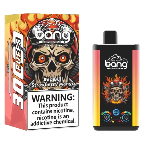 Bang 30K (30000) Puffs PRO Dual Flavor Screen Display 36ml E-liquid 0% 2% 3% 5% Nicotine Disposable Vape 6 Bang 30K(30000) Puffs PRO Dual Flavor Screen Display 36ml E-liquid 0% 2% 3% 5% Nicotine Disposable Vape