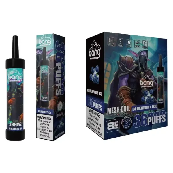 Bang 36K (36000) Puffs DTL LED Color Light 40ml E-liquid Type-C Charging 0% 2% 3% 5% Nicotine Disposable Vape Pen 13 Bang 36K (36000) Puffs DTL LED Color Light 40ml E-liquid Type-C Charging 0% 2% 3% 5% Nicotine Disposable Vape Pen vape-site.com