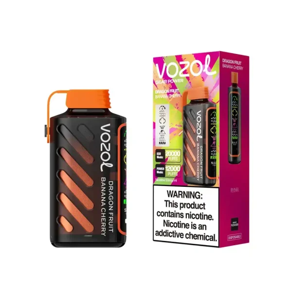 Vozol Gear Power 20K (20000) Puffs Full Screen Display 20mL E-liquid 2% 5% Nicotine USB Type-C Charging Disposable Vape 6 Vozol Gear Power 20K (20000) Puffs Full Screen Display 20mL E-liquid 2% 5% Nicotine USB Type-C Charging Disposable Vape