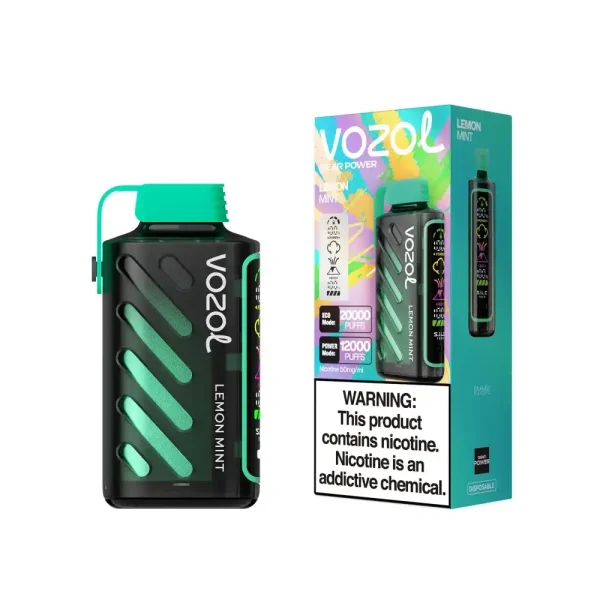 Vozol Gear Power 20K (20000) Puffs Full Screen Display 20mL E-liquid 2% 5% Nicotine USB Type-C Charging Disposable Vape 10 Vozol Gear Power 20K (20000) Puffs Full Screen Display 20mL E-liquid 2% 5% Nicotine USB Type-C Charging Disposable Vape