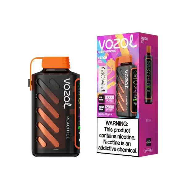 Vozol Gear Power 20K (20000) Puffs Full Screen Display 20mL E-liquid 2% 5% Nicotine USB Type-C Charging Disposable Vape 14 Vozol Gear Power 20K (20000) Puffs Full Screen Display 20mL E-liquid 2% 5% Nicotine USB Type-C Charging Disposable Vape