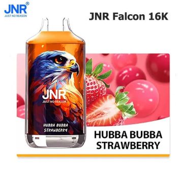 JNR Falcon Crystal 16K(16000) Puffs LED Display 2% 5% Nicotine 22ml E-liquid 850mAh Rechargeable Battery disposable vape