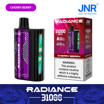 JNR RADIANCE 31K(31000) Puffs LED Display 0% 2% 5% Nicotine 28ml E-liquid 950mAh Rechargeable Battery Disposable Vape