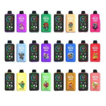 Bang 36K(36000) Puffs Advanced Fingerprint Full Screen 0% 2% 3% 5% Nicotine 36mL E-liquid Smart Full-Screen Display Disposable Vape