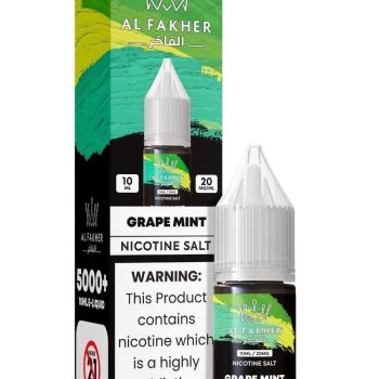 Grape Mint 20MG Strengths 10ML 5000+ Nic Salt E-LIQUIDS by Al Fakher